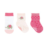 Little Peanut Baby Socks 3-Pack, flat laid