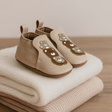 Bear Hugs Soft Soles Tan