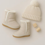 Cozy Cuff Soft Sole Boots Taupe