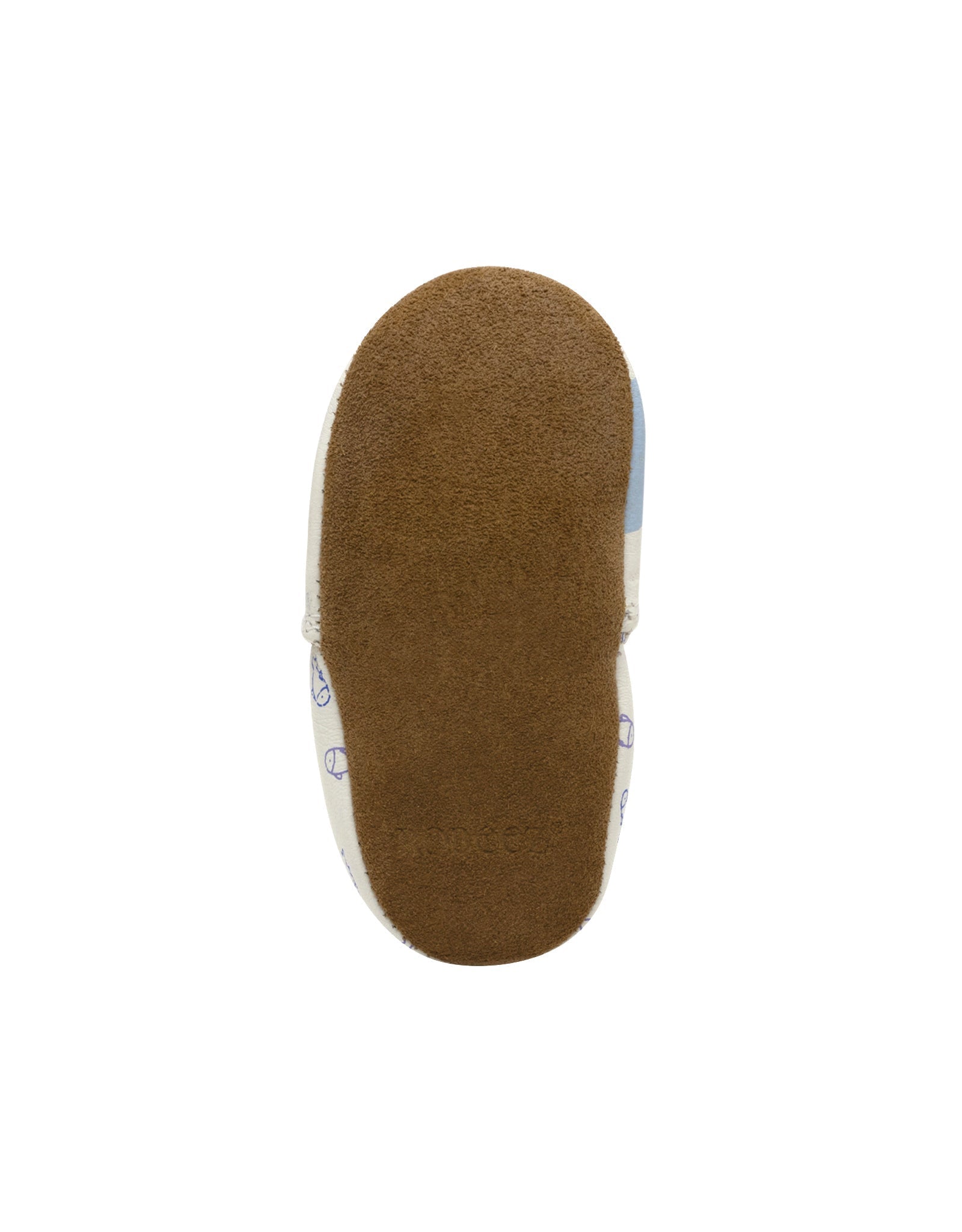 Great Catch Soft Soles in Ivory, top view