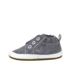 Stylish Steve Soft Soles in Grey, side view