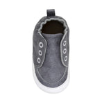 Stylish Steve Soft Soles in Grey, top view
