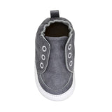 Stylish Steve Soft Soles in Grey, top view