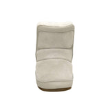 Cozy Cuff Soft Sole Boots in Taupe, front view