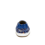 Whale Tale Soft Soles in Dark Blue
