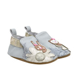 Peek-A-Boo Soft Soles in Grey