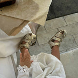 Fleur First Kicks Sandals Gold