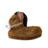 Meadow Light-up Slippers in Brown, side view