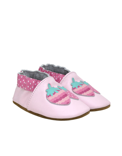 Berry Sweet Soft Soles in Light Pink