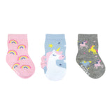 Believe In Magic 3-Pack Baby Socks in Pastel