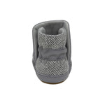 Wren Soft Sole Boots in Grey, back view