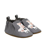 Fun At The Farm Soft Soles in Grey