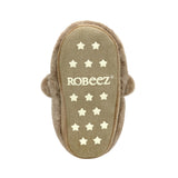 Cuddles Light-up Slippers in Tan, bottom view