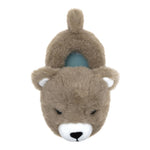 Cuddles Light-up Slippers in Tan, top view
