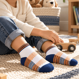 Cool Runner 3-Pack Quarter Socks in White for Toddlers and Kids