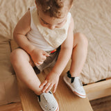 Dino Dan Soft Soles Grey