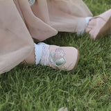 Heart Sparkle Soft Soles Pastel Pink