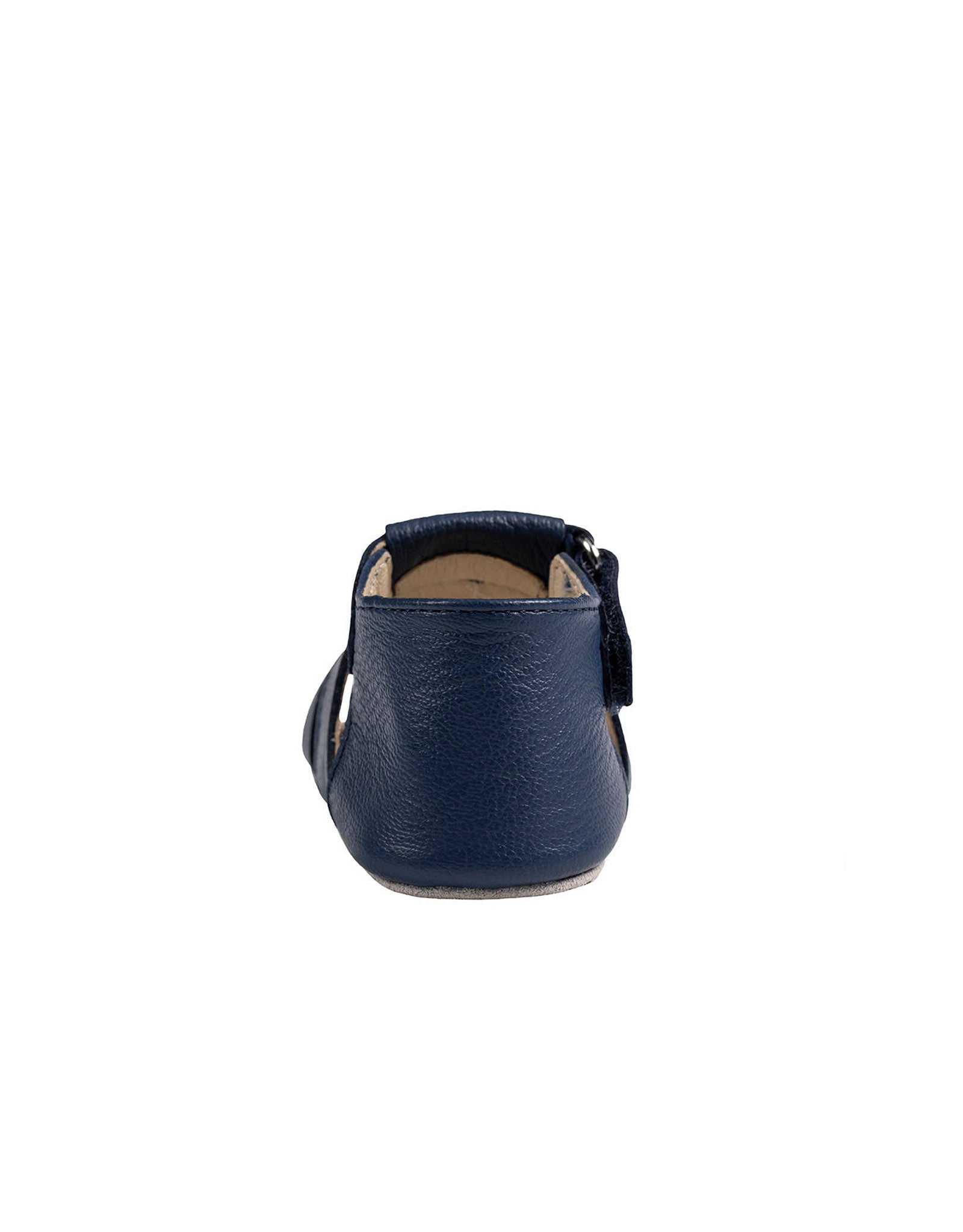 Matthew Sandals in Navy, back view