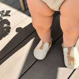 Spotted A Cutie Soft Soles in Beige